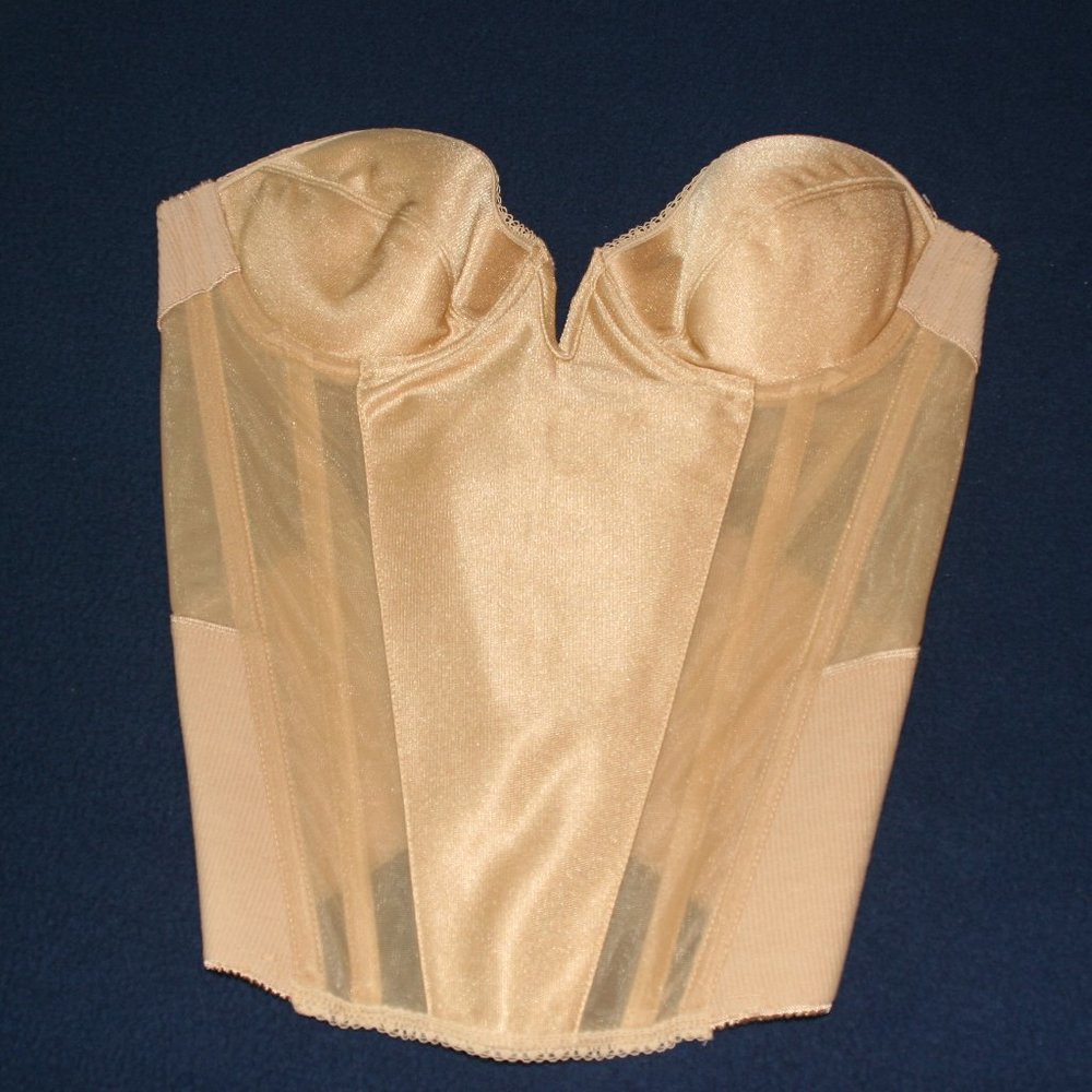 NWOT Nude Longline Bra/Foundation-European Design